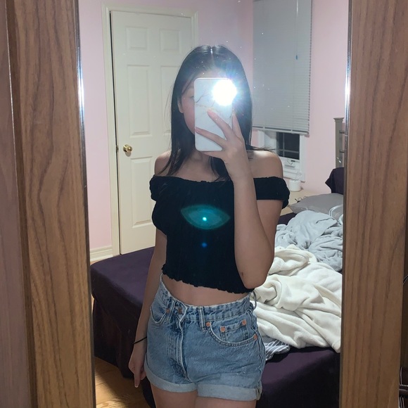 brandy melville peasant top (john galt) - Picture 4 of 4